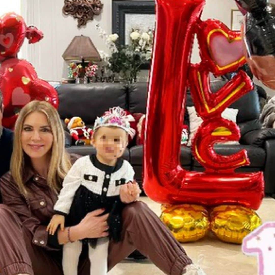 Fernando Sanz e Ingrid Asensio, unos orgullosos abuelos en la fiesta del primer cumpleaños de su nieta