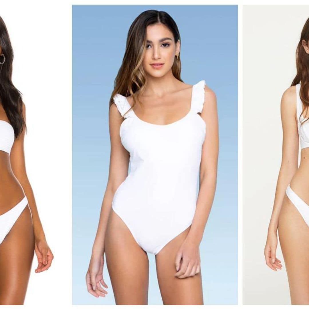 Los 9 ‘swimsuits’ blancos más deseables para estas vacaciones