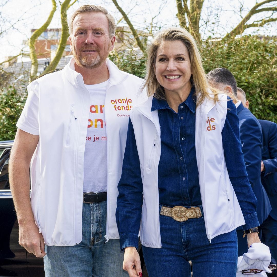 Máxima de Holanda se suma a las ‘royals’ que aman el ‘canadian tuxedo’