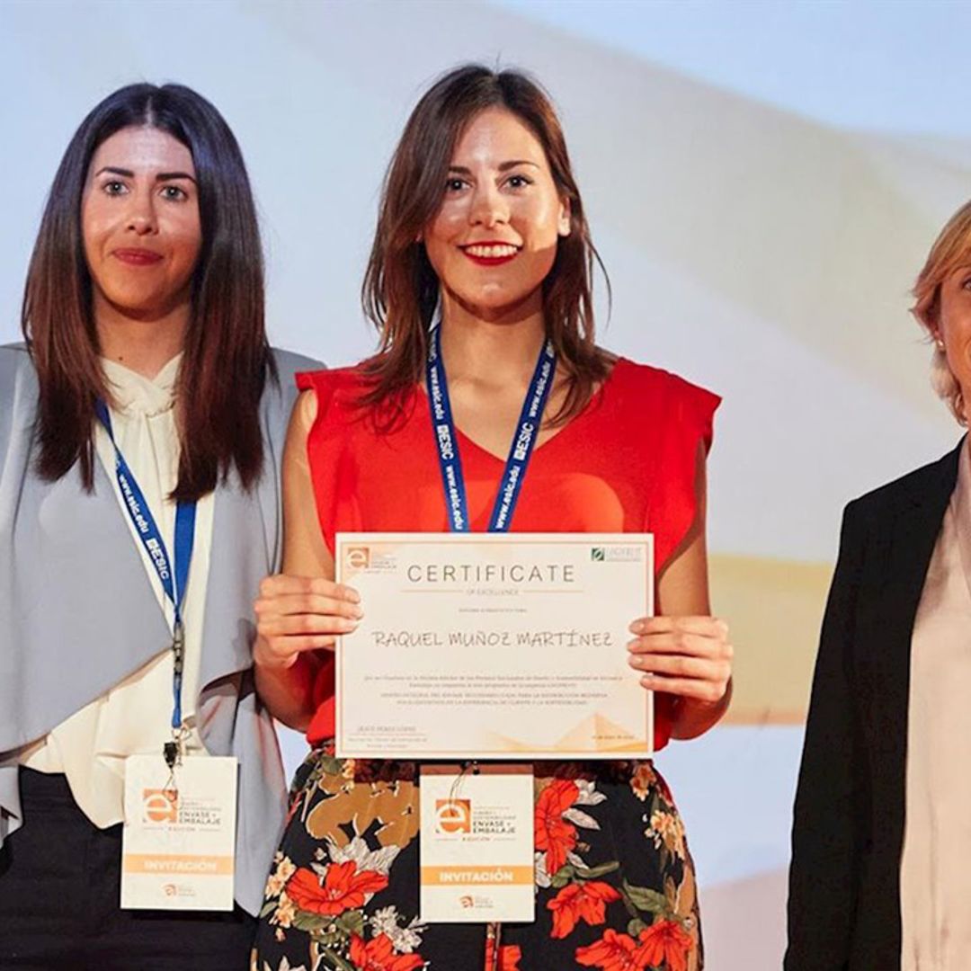 Una joven española hace historia con el diseño de una caja de verduras sostenible