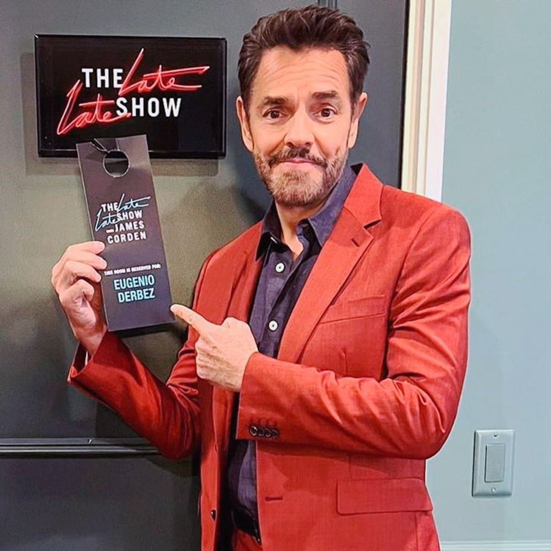 Eugenio Derbez muestra cómo vivió su visita al show de James Corden