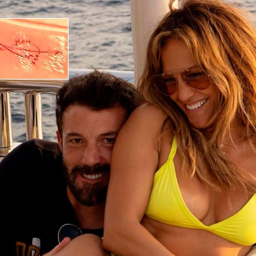 Jennifer Lopez y Ben Affleck celebran San Valentín con dos simbólicos tatuajes