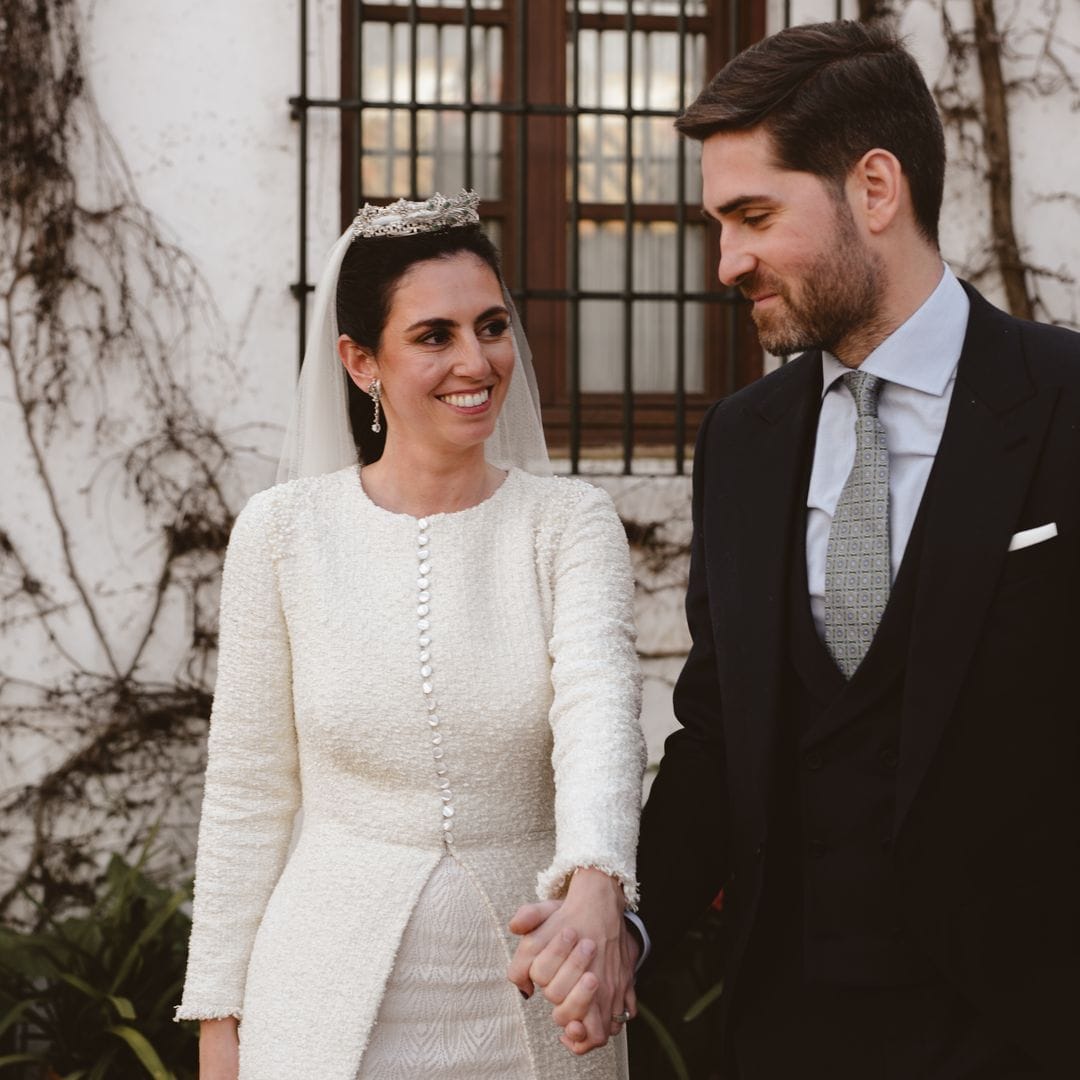 Las imágenes no vistas de la boda de Magdalena González-Serna en Sevilla