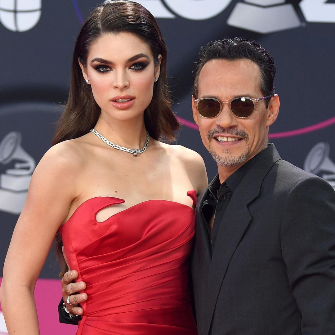 Marc Anthony y su declaración de amor a Nadia Ferreira en los Latin GRAMMY