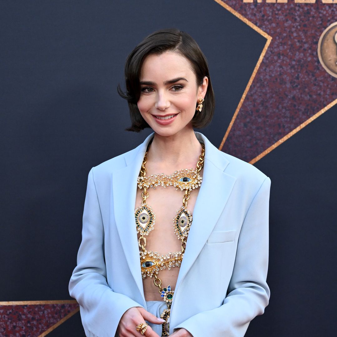 Lily Collins se suma a la lista de celebridades con un corte bob