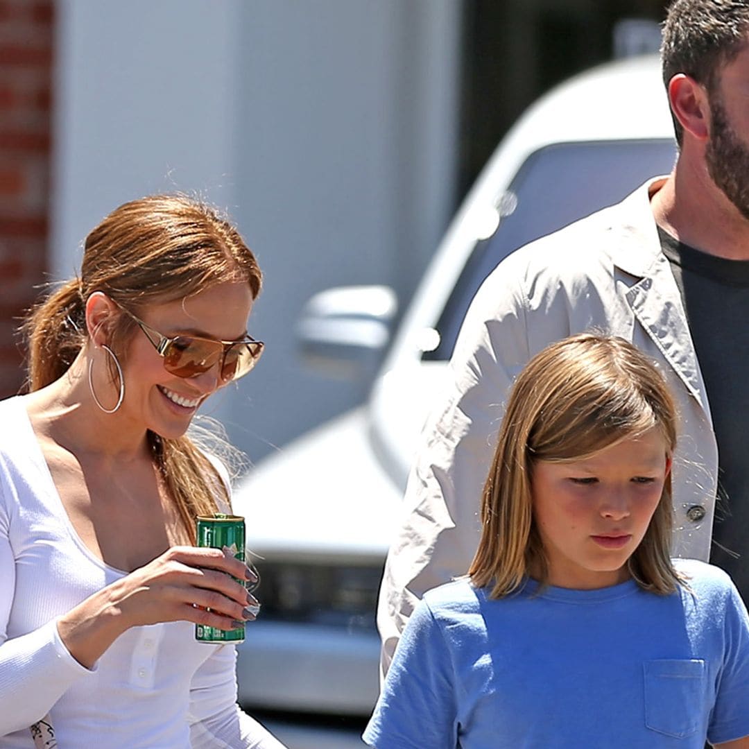 Los hijos de Jennifer Lopez y Ben Affleck, los otros protagonistas de la segunda boda de la pareja