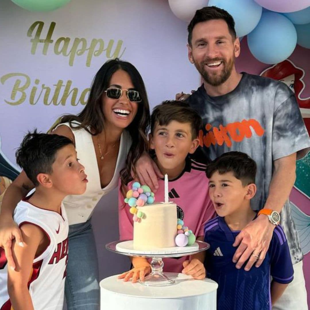 Antonela Roccuzzo celebra su 36 cumpleaños con una fiesta Disney y la felicitación de Victoria Beckham