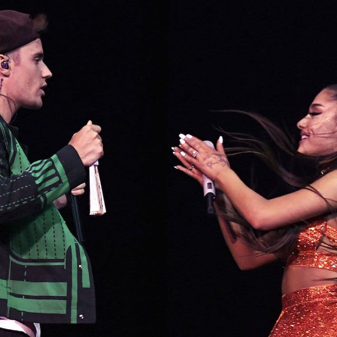 Justin Bieber vuelve a subirse al escenario de la mano de Ariana Grande ¡con sorpresa incluida!