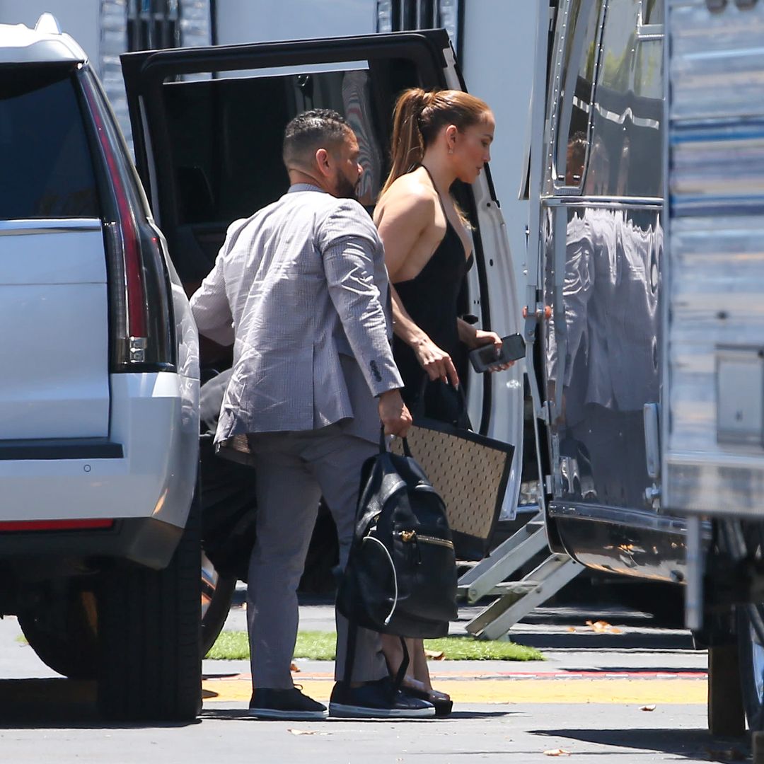 Jennifer Lopez y Benny Medina en Los Ángeles en junio de 2022