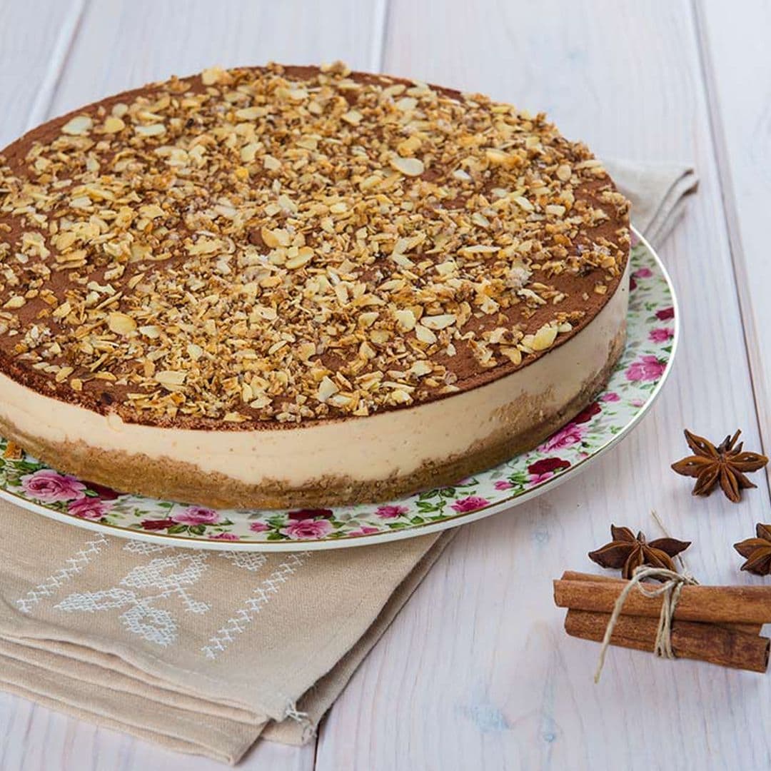 Tarta de turrón y chocolate paso a paso