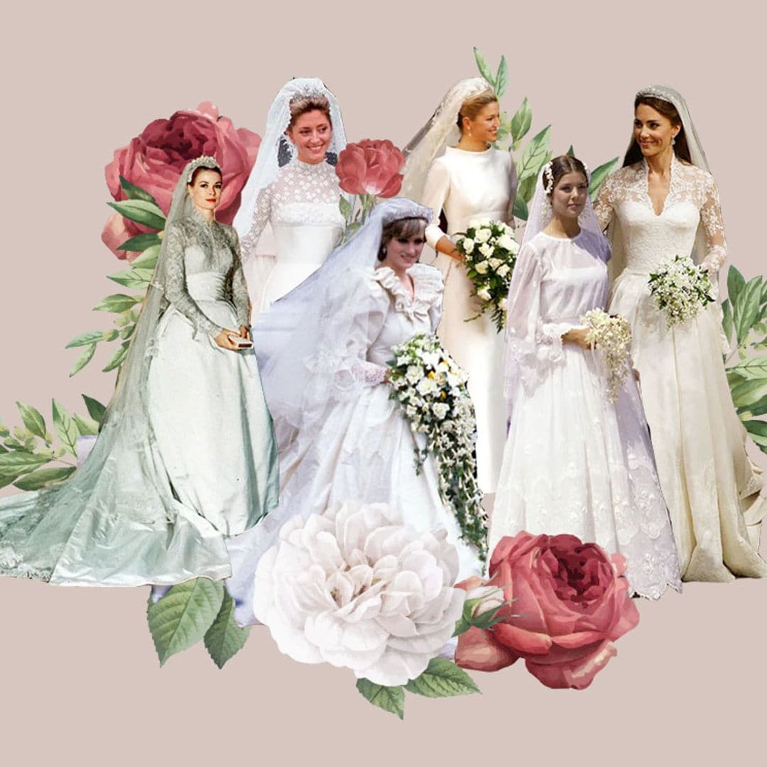 Recordamos los mejores vestidos de novia de las ‘royals’ de todos los tiempos
