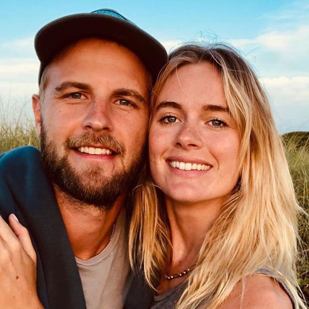 A caballo y en secreto, Cressida  Bonas, ex del príncipe Harry, celebra la boda de sus sueños