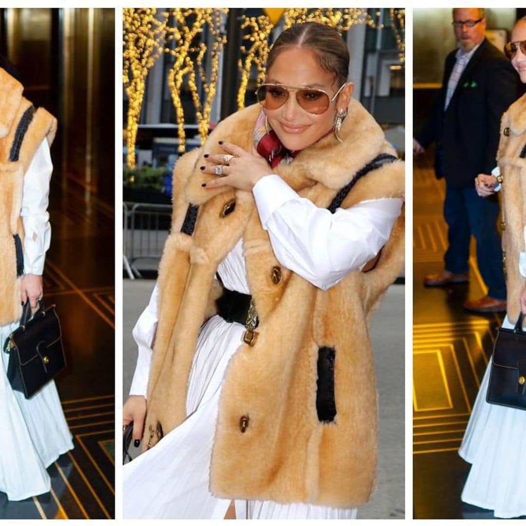 Jennifer Lopez demuestra que este chaleco es el mejor complemento de la temporada