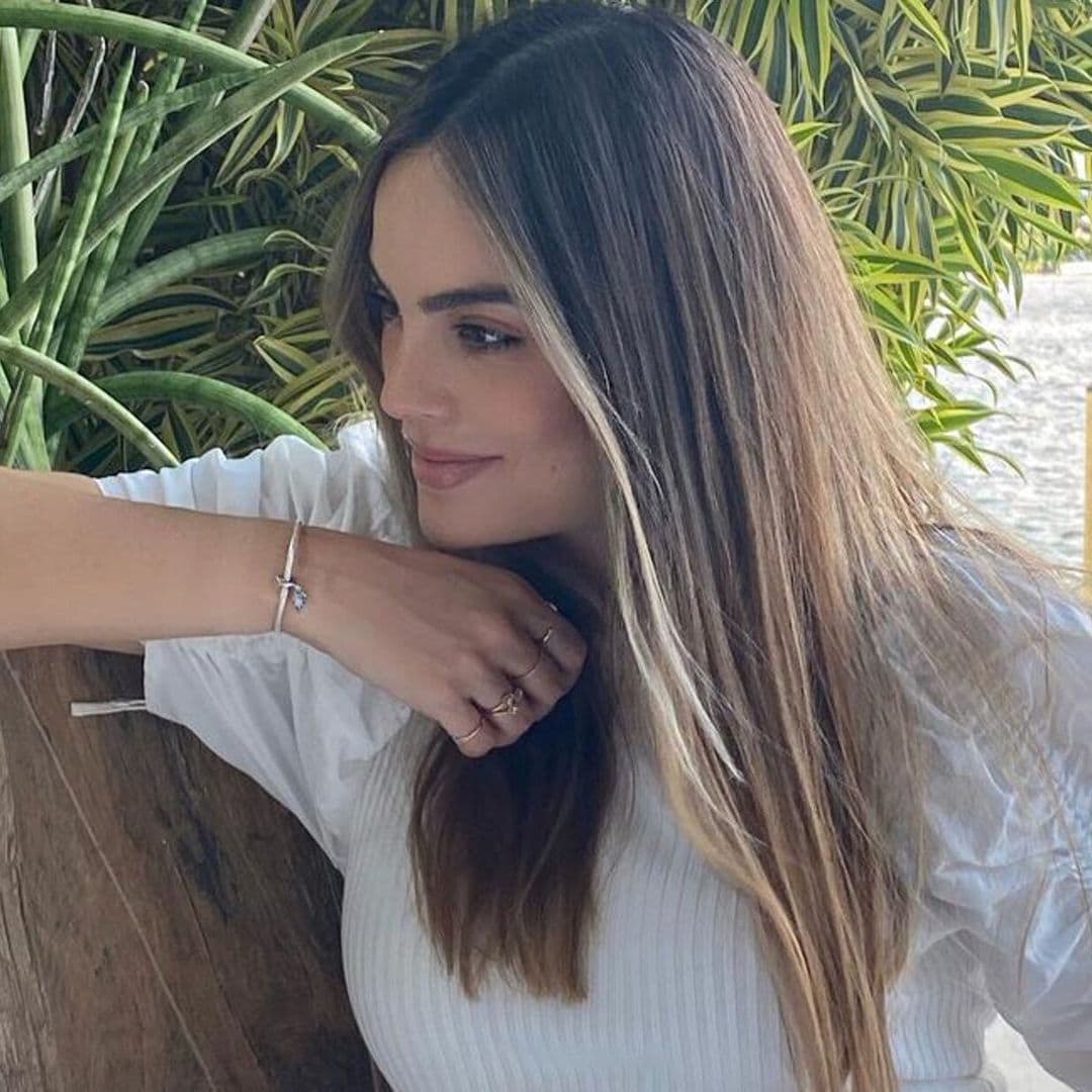 Ximena Navarrete presume la carita de su bebé en la recta final de su embarazo