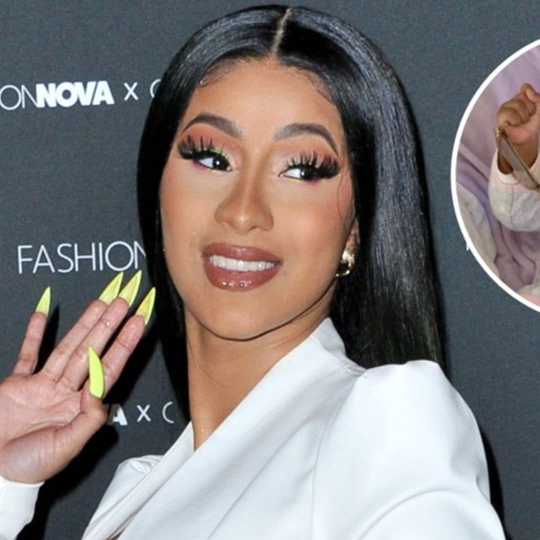 Al borde de las lágrimas, Cardi B celebra los primeros 11 meses de su hija Kulture