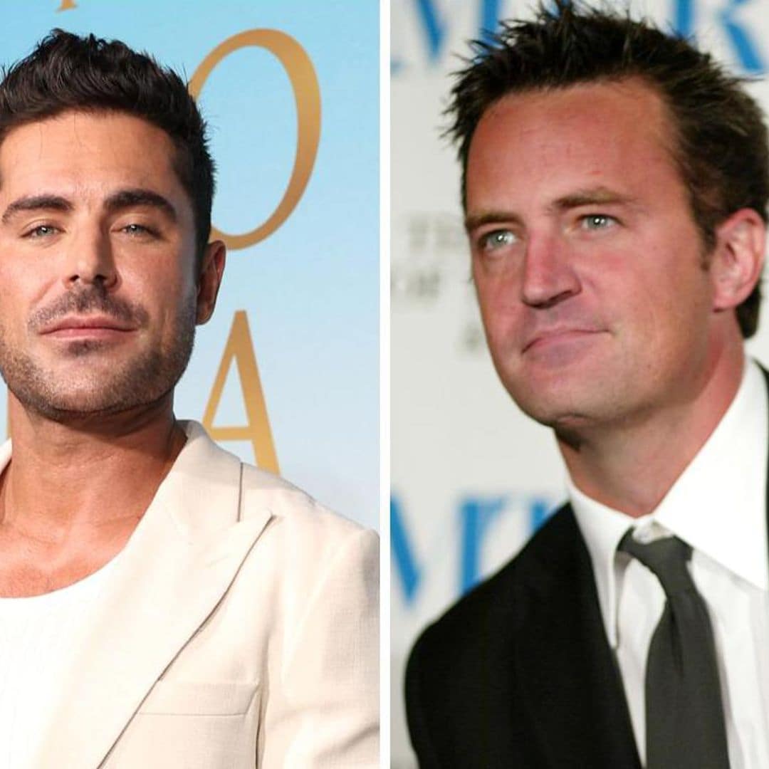 Zac Efron habla sobre la tutoría de Matthew Perry y su posible interpretación de él en una película biográfica