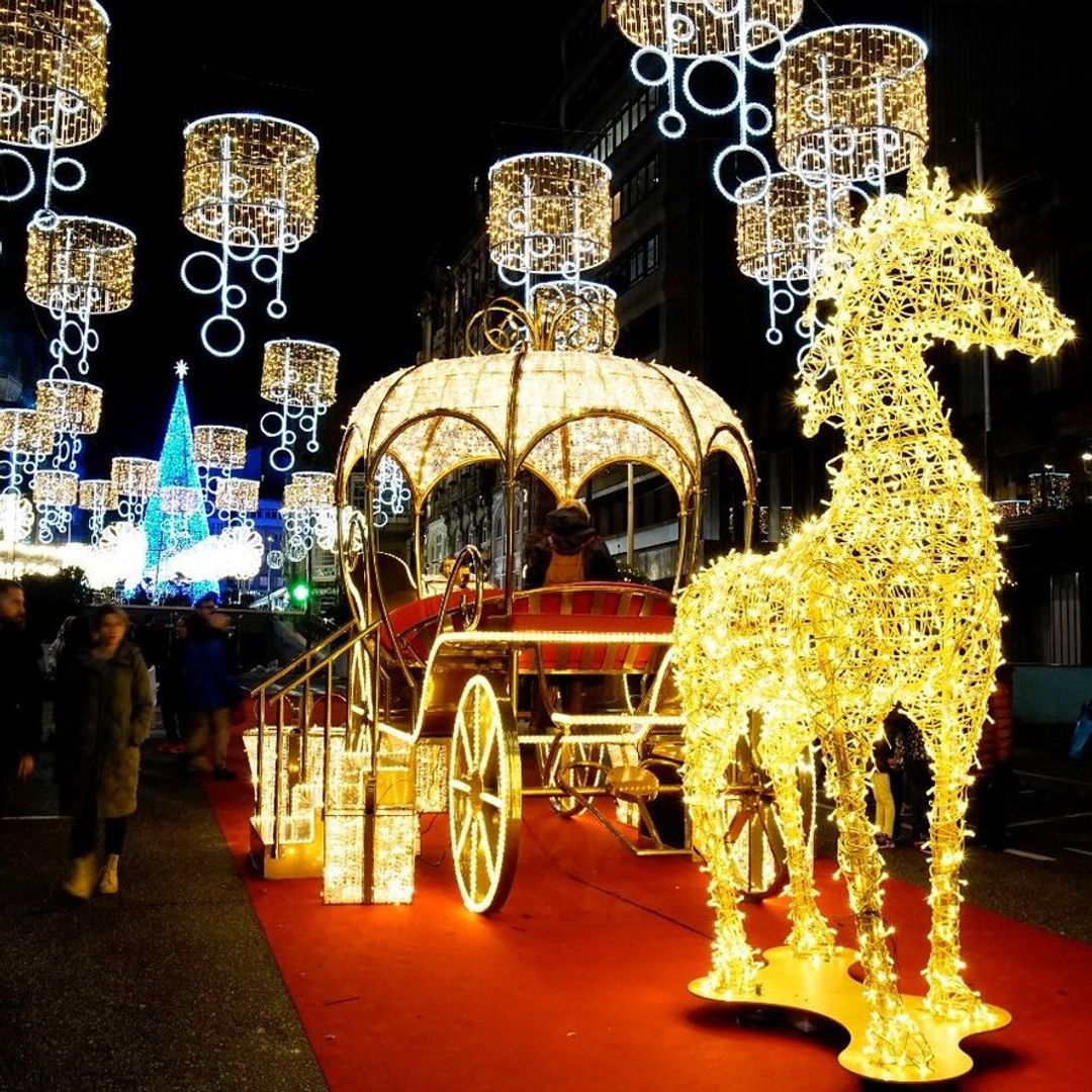 Luces de Navidad 2024-2025 en Vigo: calles iluminadas, horarios y novedades