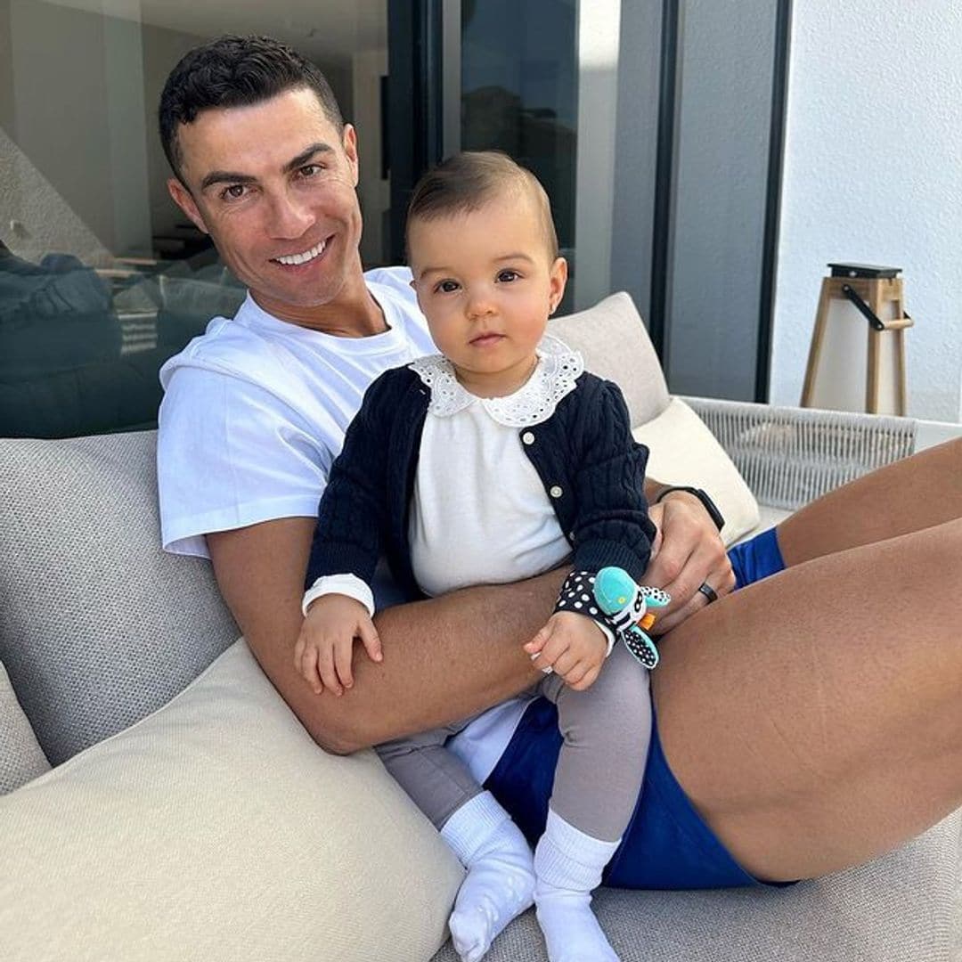 Cristiano Ronaldo se emociona al escuchar a su hija Bella Esmeralda decir: ‘Te amo, papá’