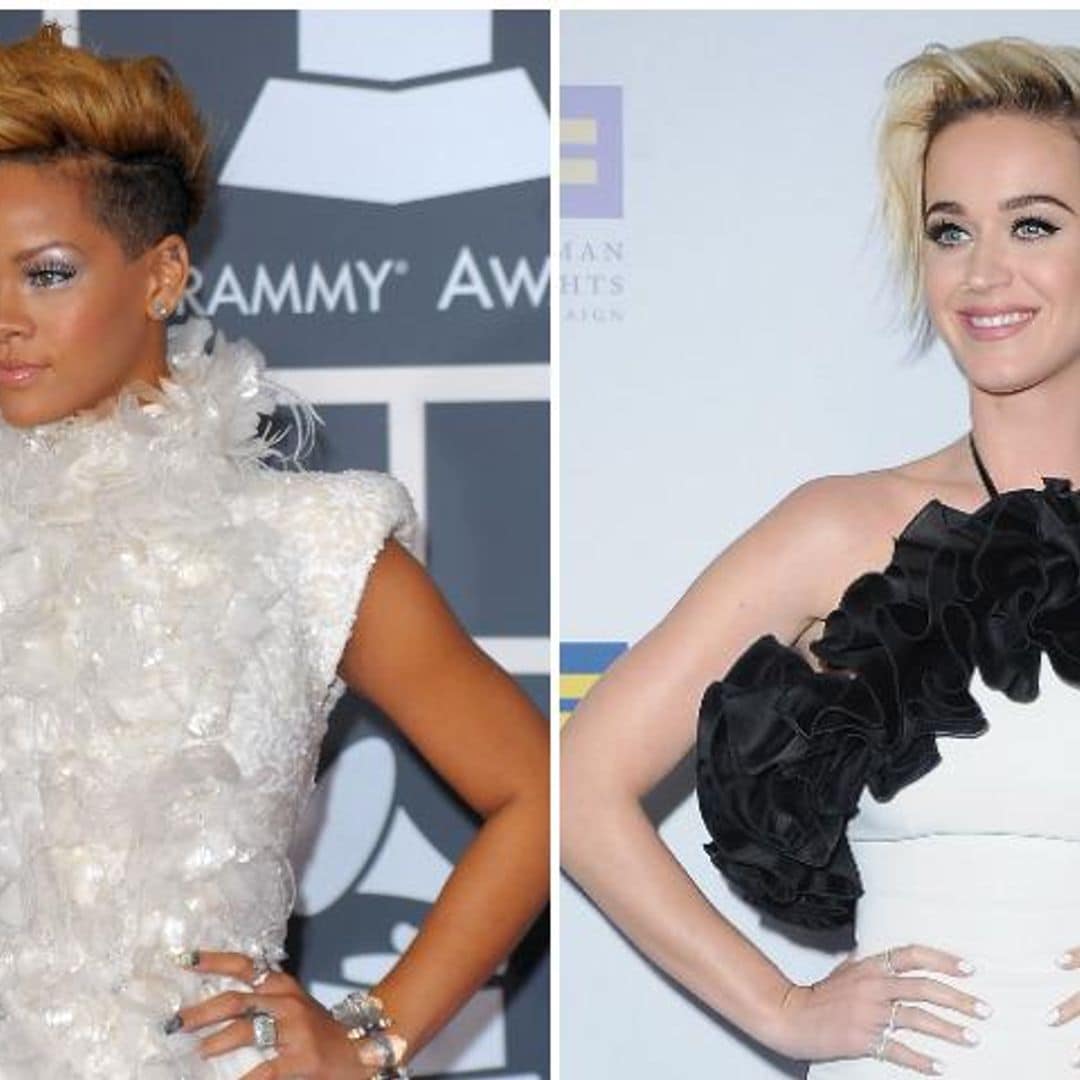 Rihanna y Katy Perry tienen algo en común: ¡son fanáticas de su cabello!