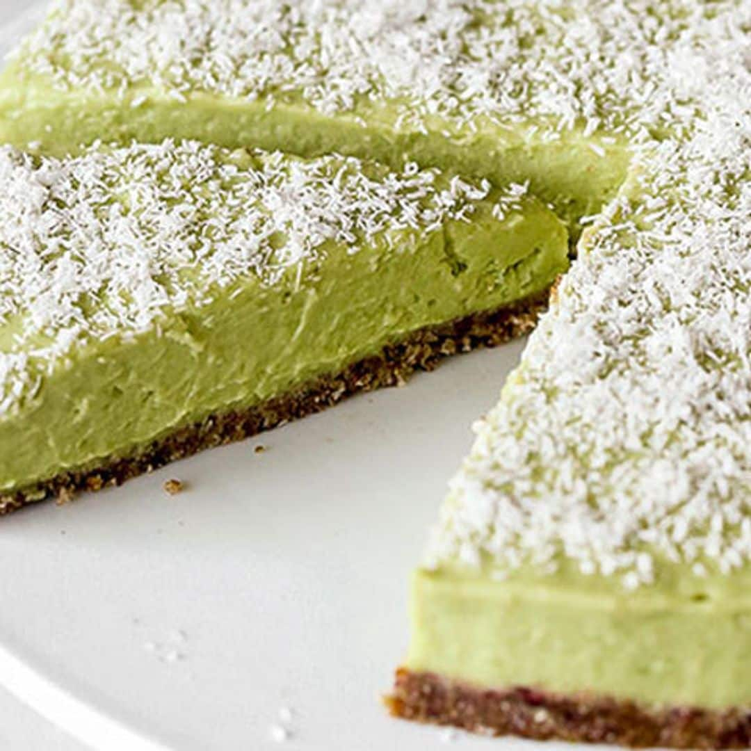 Tarta de aguacate y limón