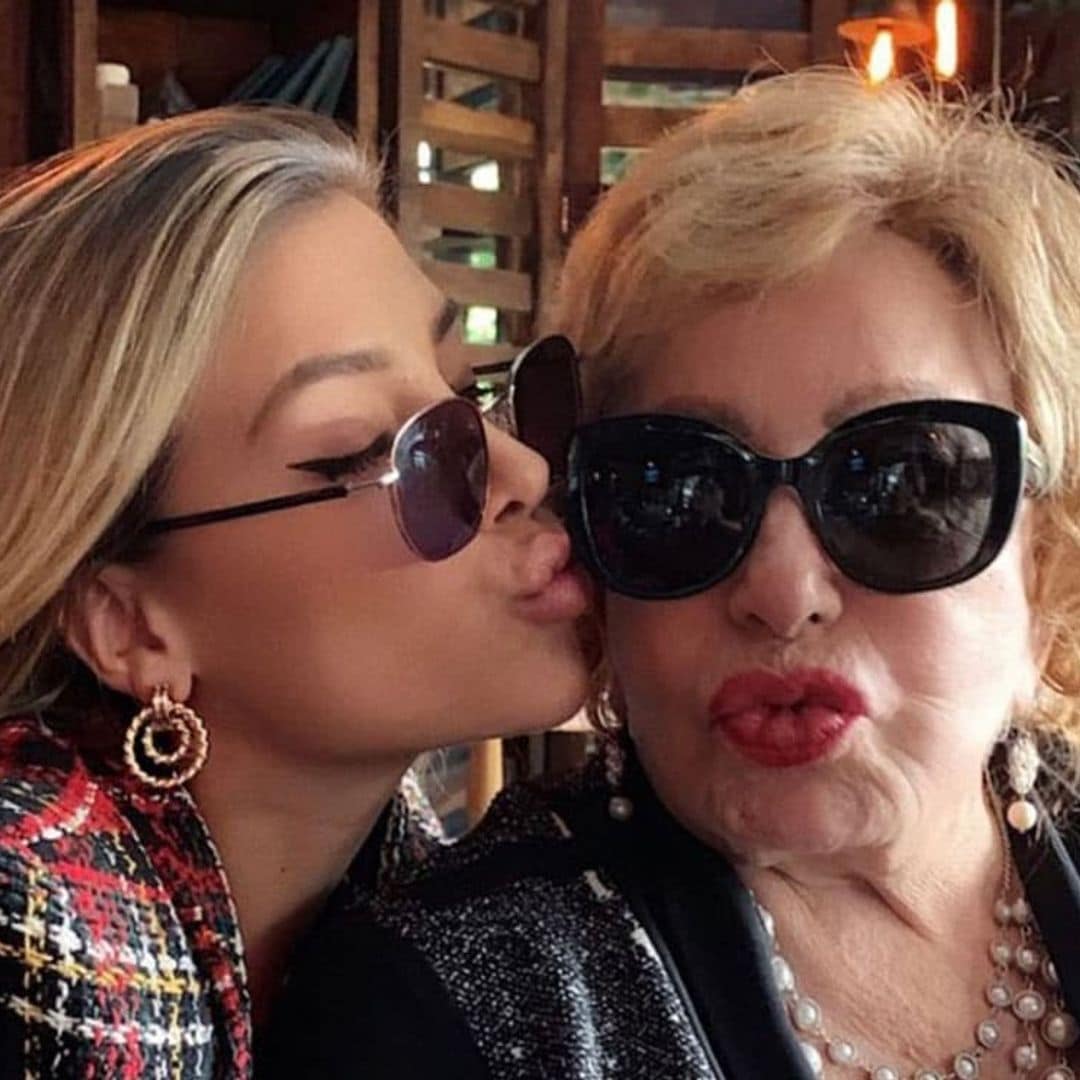 ¡De nuevo juntas! Michelle Salas presume su encuentro con Doña Silvia Pinal