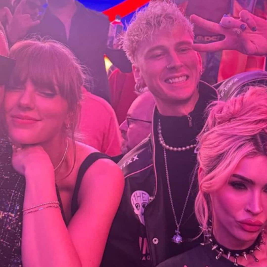 Las imágenes de Taylor Swift y Travis Kelce  de fiesta con Megan Fox tras ganar la Super Bowl