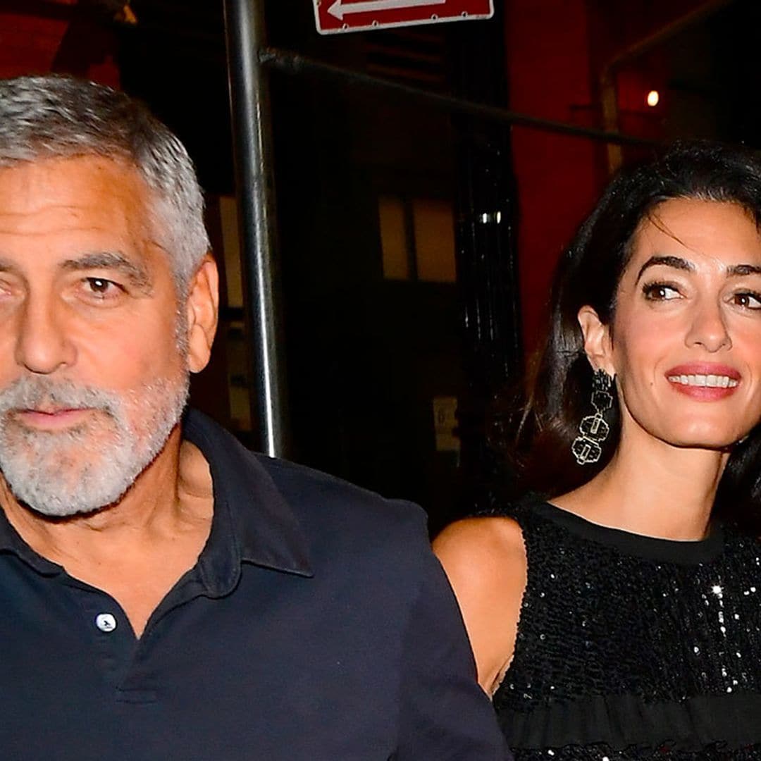 George Clooney presume de que sus hijos mellizos hablan tres idiomas con 5 años