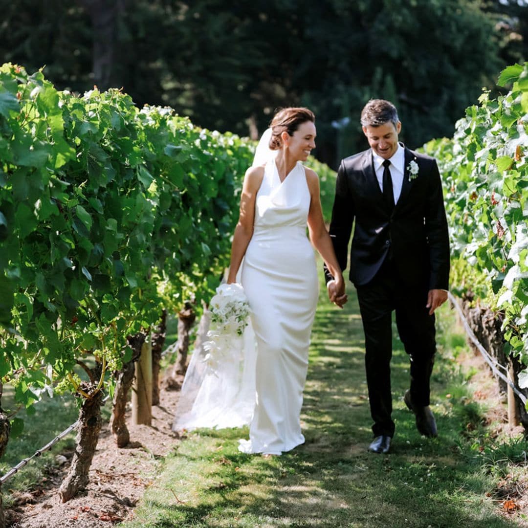 La romántica y espectacular boda de Jacinda Ardern, ex primera ministra de Nueva Zelanda, en uno de los viñedos más bonitos del mundo