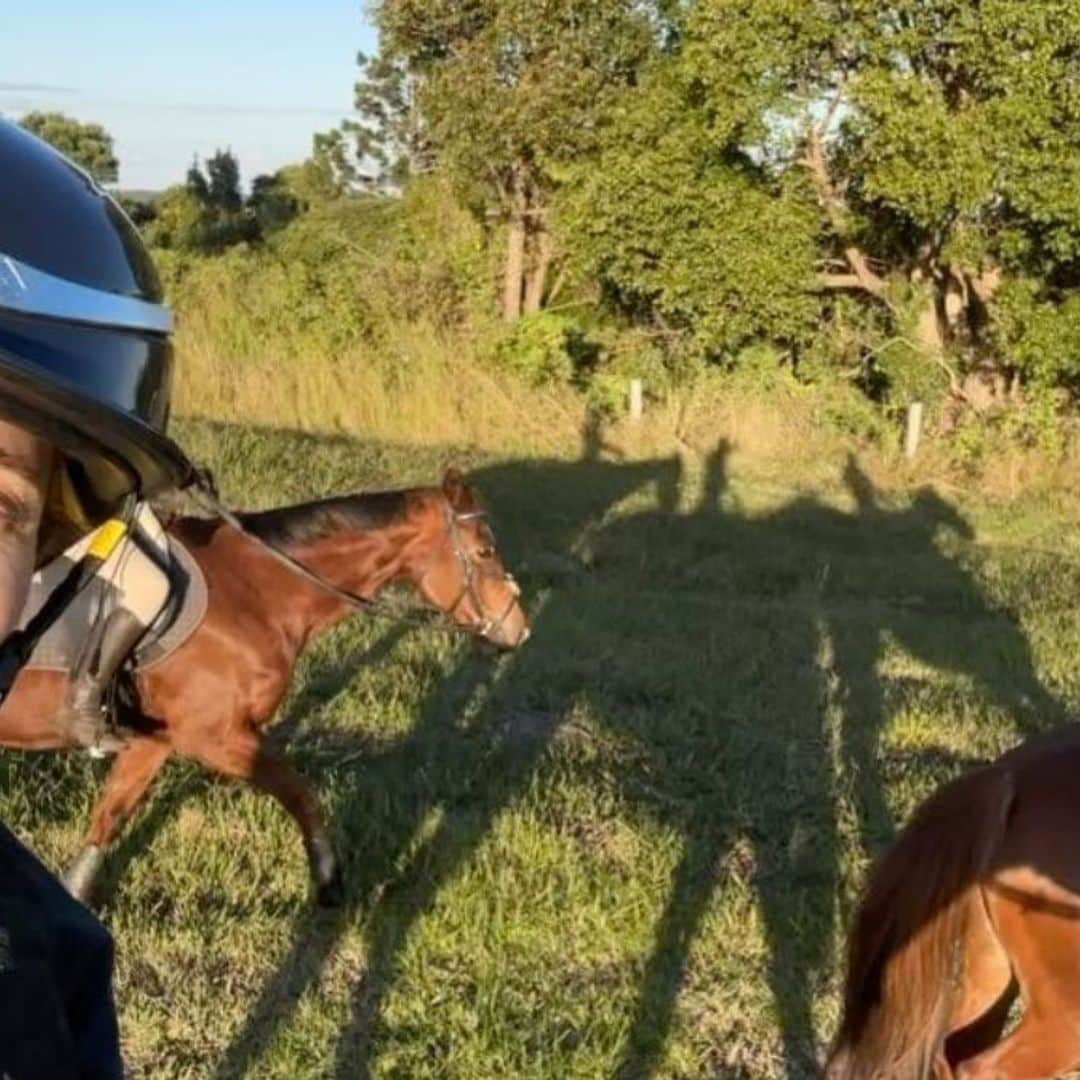 Elsa Pataky, pura adrenalina con sus hijos montando a caballo y haciendo surf ¡entre ballenas!