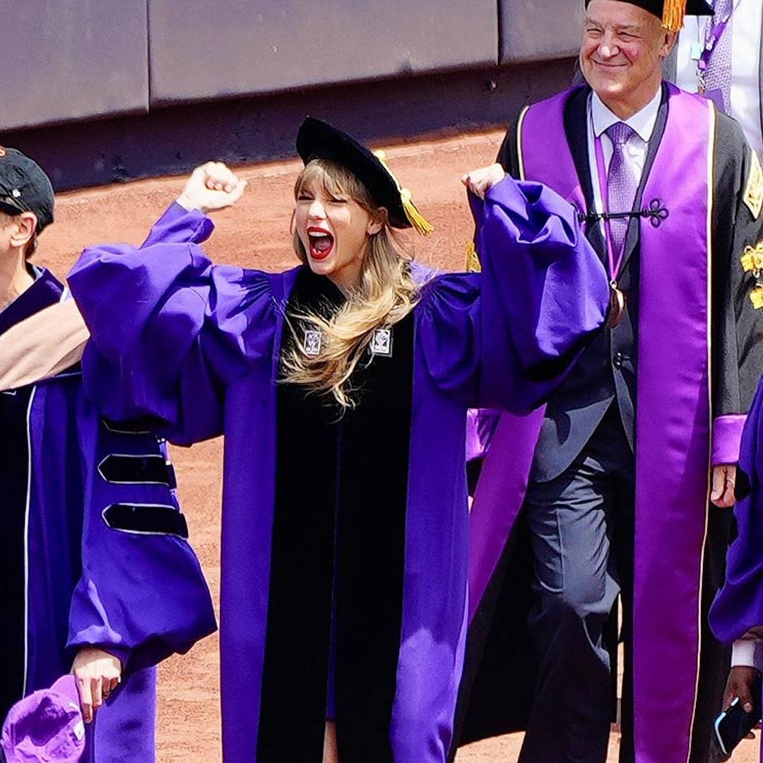 La felicidad de Taylor Swift al recibir el Honoris Causa en Bellas Artes de la Universidad de Nueva York