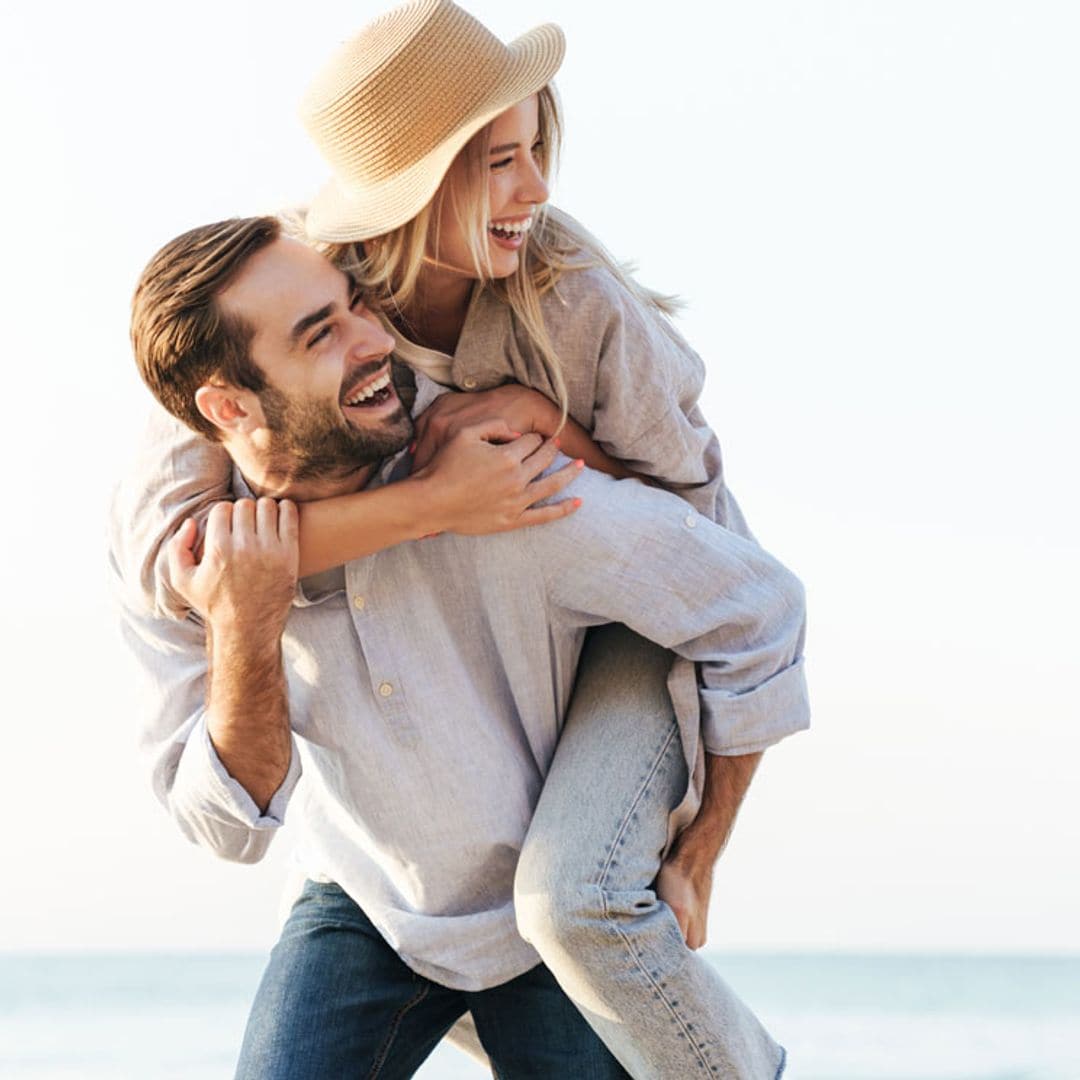 pareja feliz