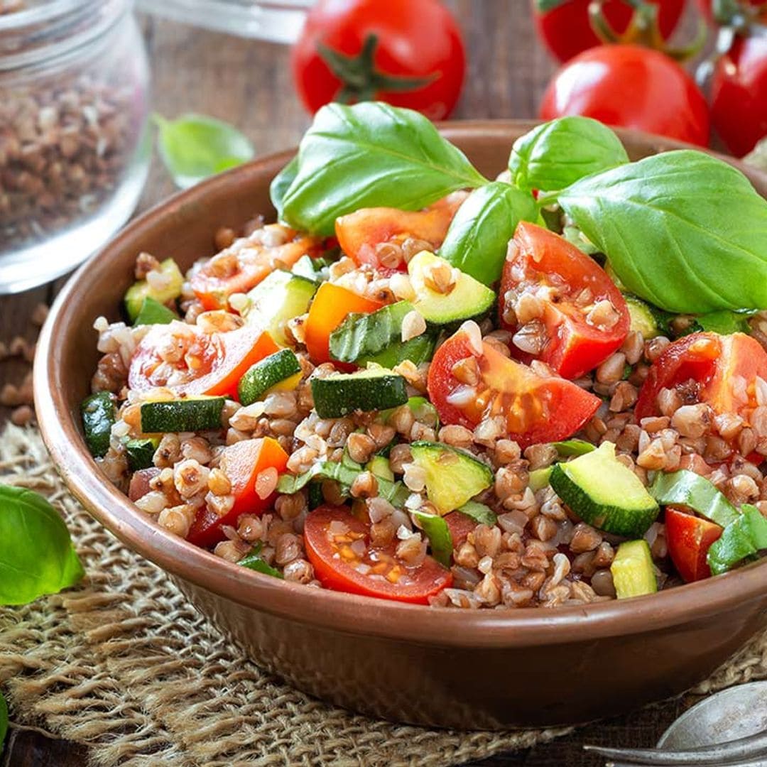 Ensalada de lentejas y bulgur