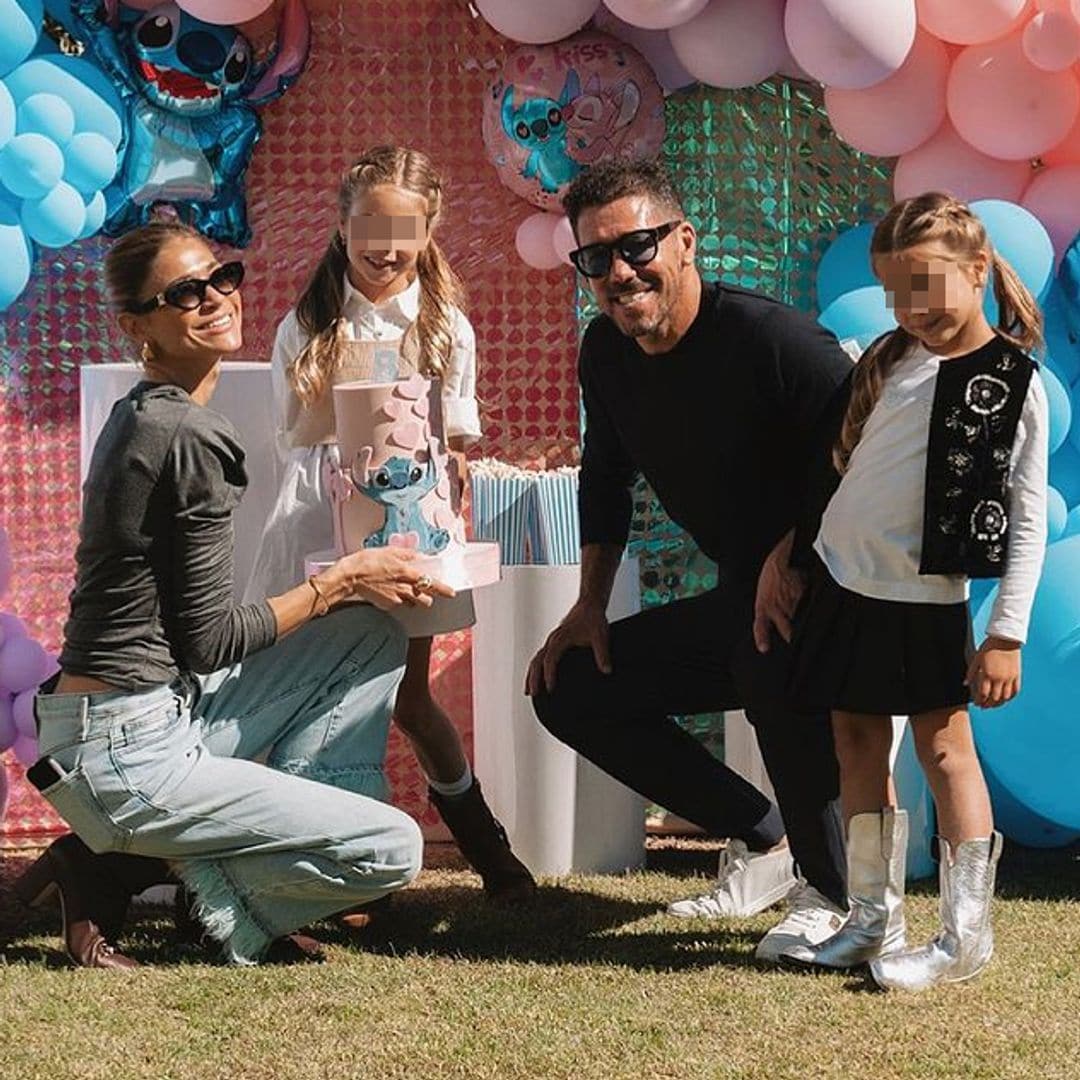 La espectacular fiesta de cumpleaños con la que Carla Pereyra y Simeone han sorprendido a su hija Francesca