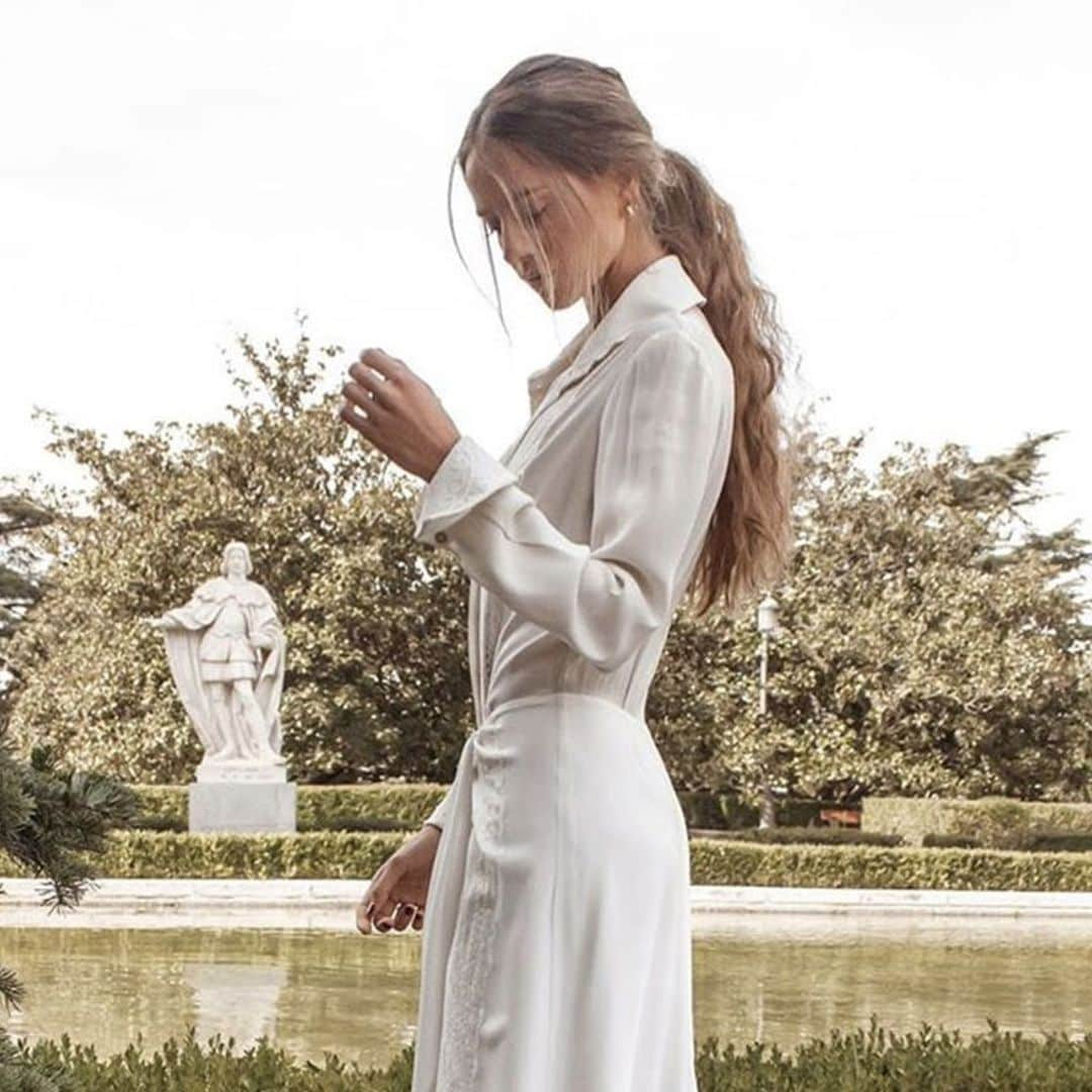 Vestidos camiseros, la inesperada tendencia de la primavera que entusiasma a las novias