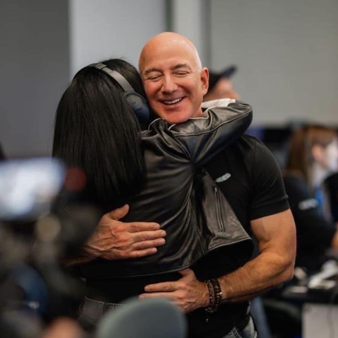 El orgullo de Lauren Sánchez por Jeff Bezos tras el lanzamiento de su último cohete