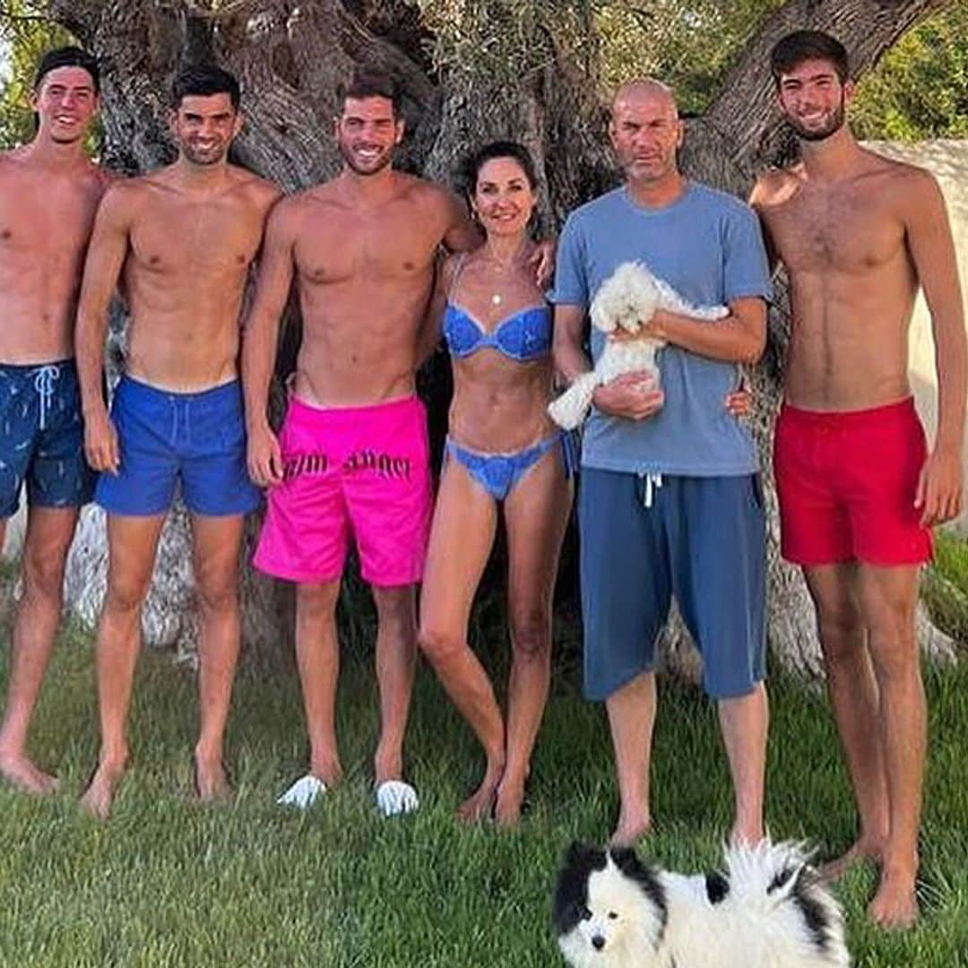 Así es la familia de Zinedine Zidane, su máximo apoyo ante su posible regreso a los banquillos