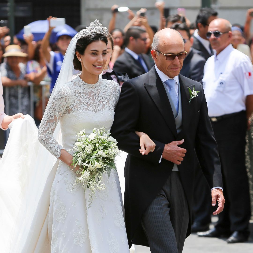 Sassa de Osma en su boda