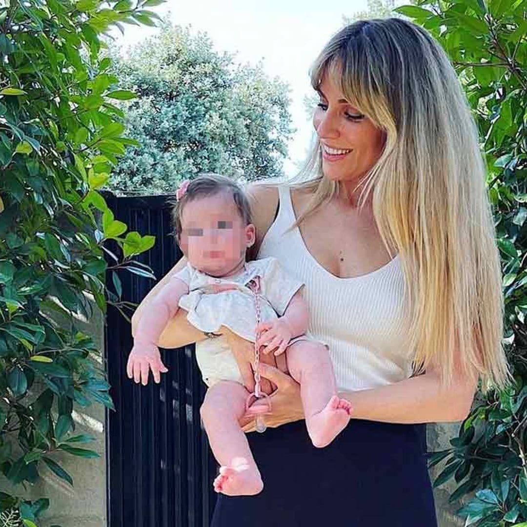 Edurne da la bienvenida al 'verano más bonito' con su hija... y derrite a David de Gea