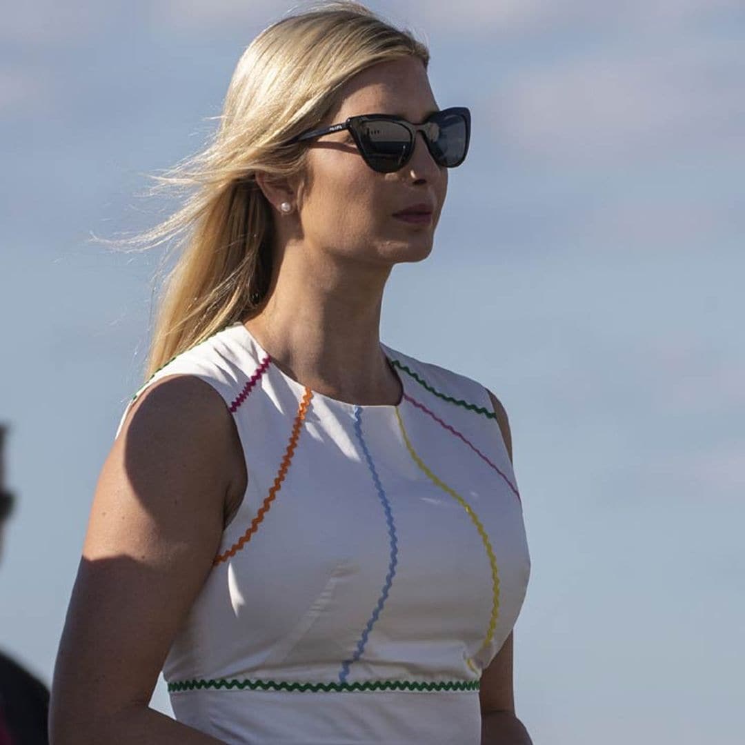 Ivanka y Melania Trump, dos formas de llevar el vestido 'arcoíris'