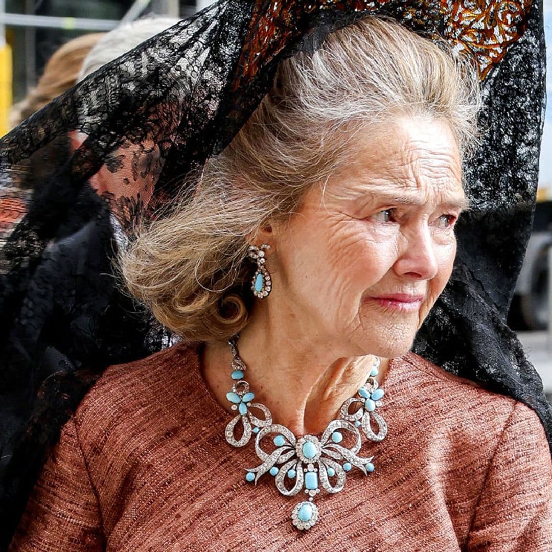 El impresionante collar de diamantes y turquesas que lució Carla Pía Falcó en la aristocrática boda de su hijo