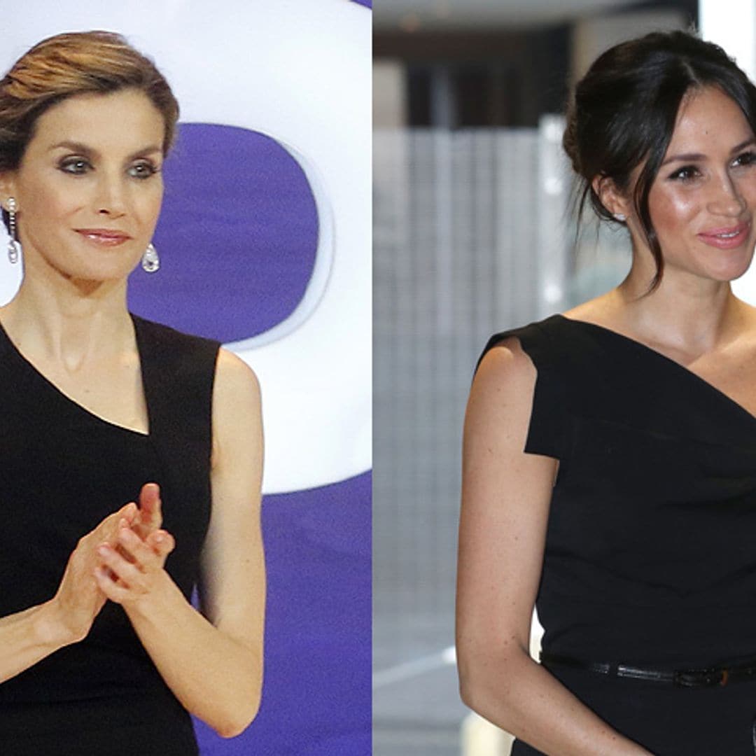 Diez looks de Meghan Markle que Doña Letizia llevó primero