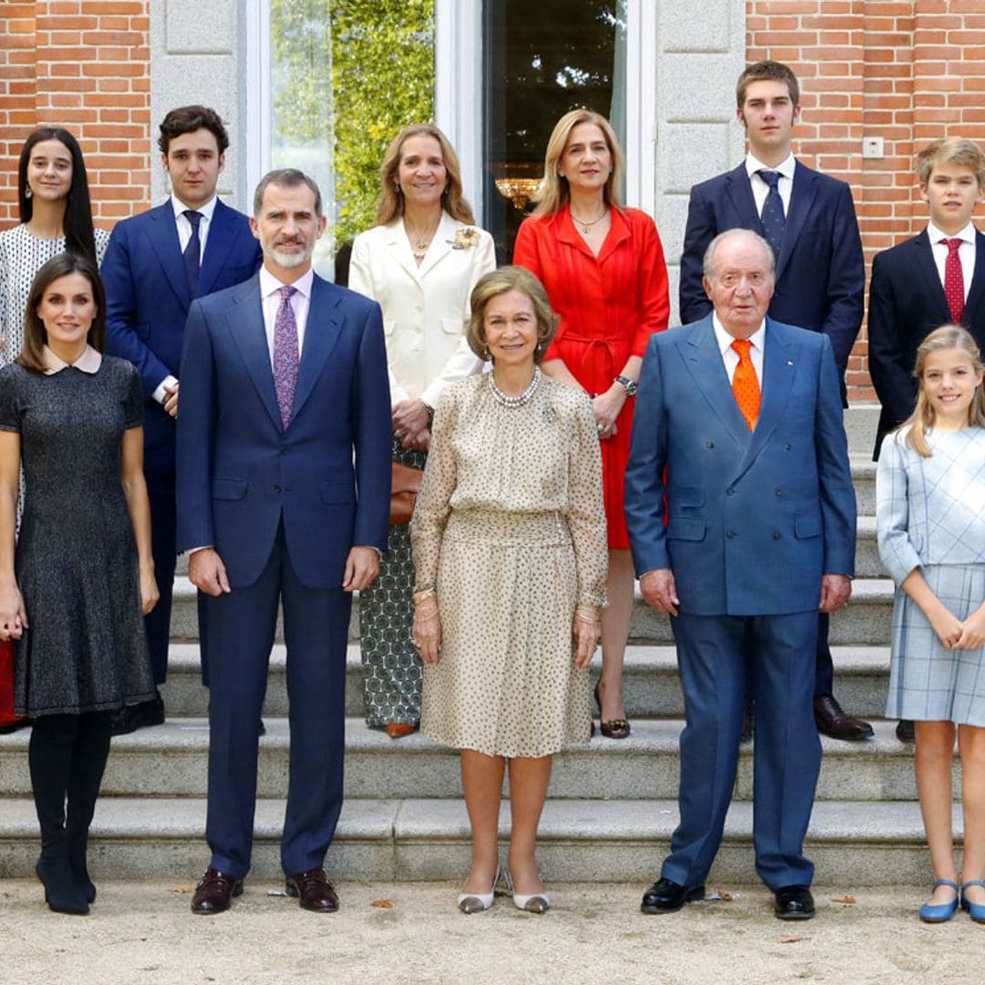 Recordamos la última imagen de la princesa Leonor con todos sus primos a 48 horas de la reunión familiar