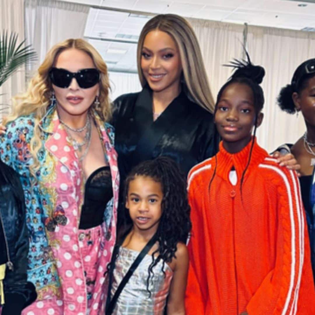 El tributo de Beyoncé a Madonna, presente en su concierto con sus tres hijas: 'Saluden a la reina'