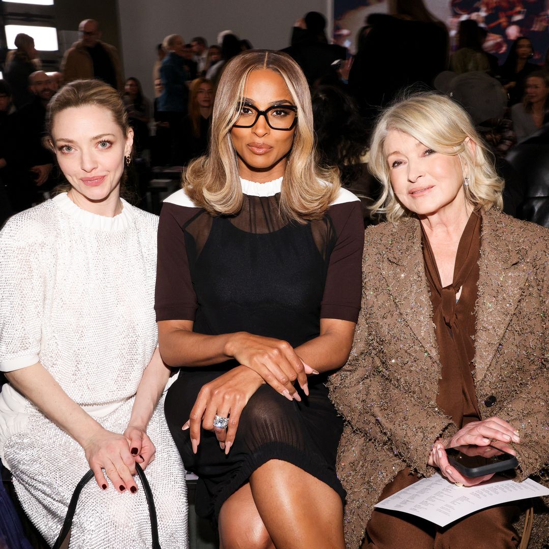 Ciara, Amanda Seyfried y Martha Stewart entre las invitadas al desfile de Tory Burch