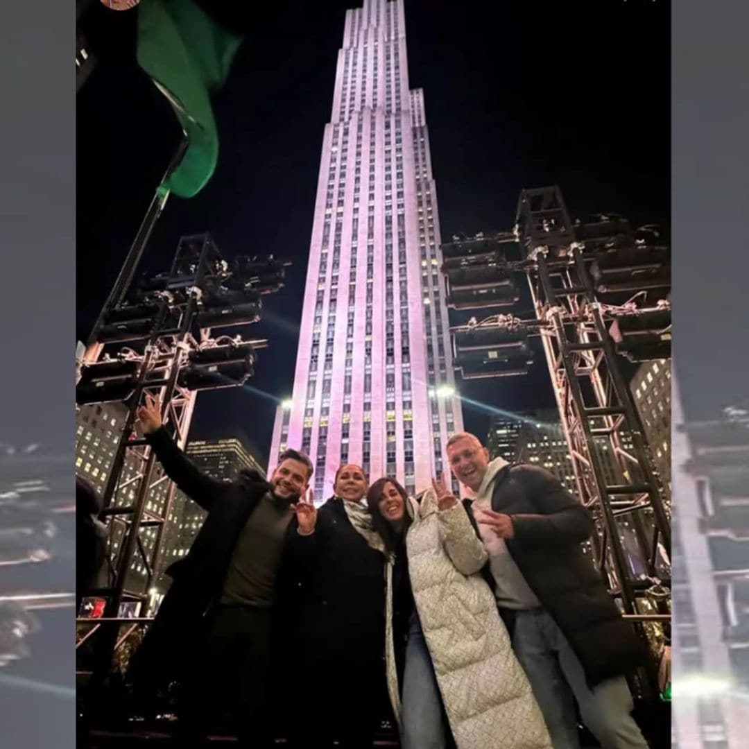 Isabel Pantoja recorre Times Square, la catedral de St. Patrick y Chinatown en un intenso día de turismo por Nueva York