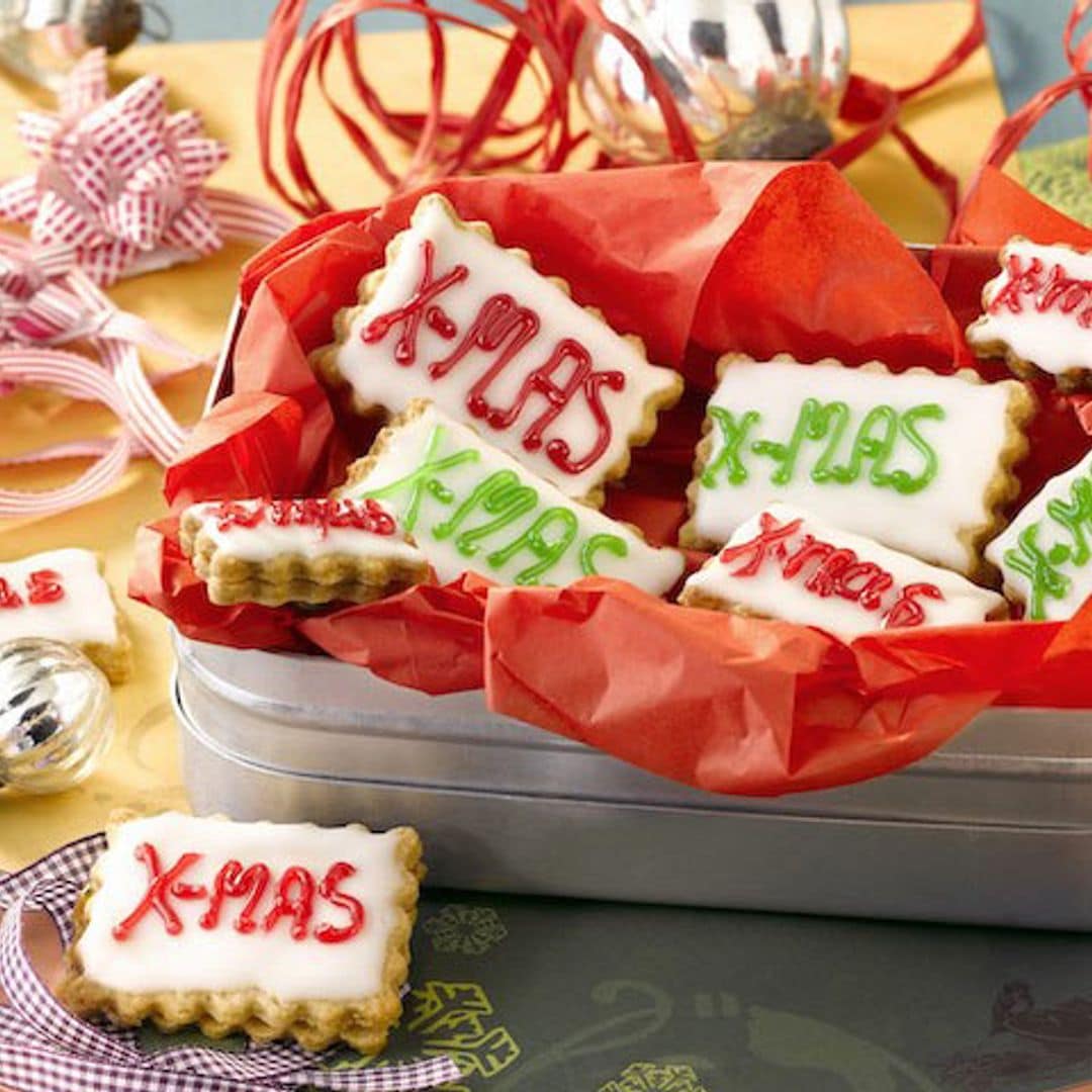 Galletas de Navidad rellenas de mermelada