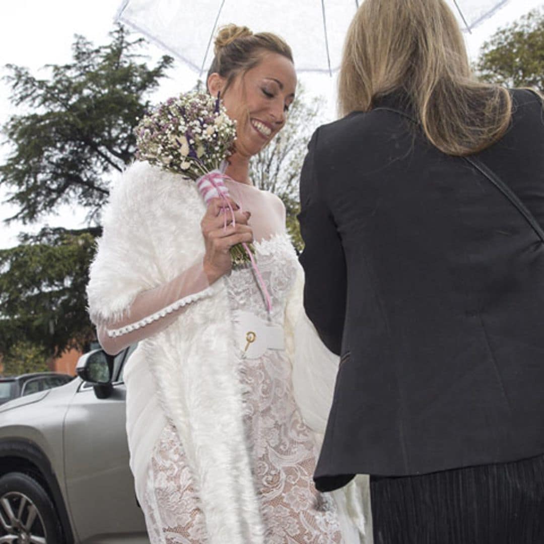 El sorprendente vestido de novia de Gemma Mengual en su boda con Enric Martín