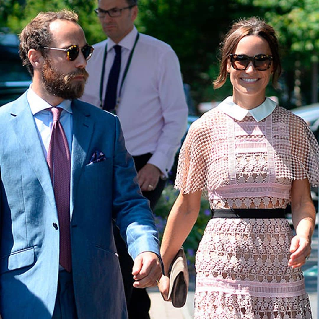 Pippa Middleton enamora con un perfecto 'look' de invitada en Wimbledon