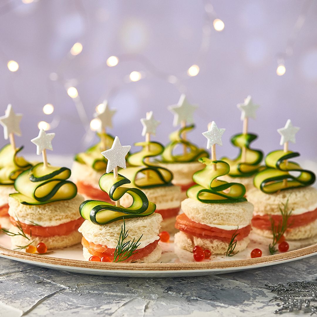 Ideas de canapés con salmón para las mesas festivas