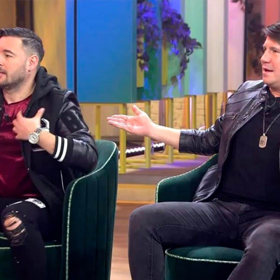 El motivo por el que Andy y Lucas se enfadan en directo con Emma García durante su entrevista en 'Fiesta'